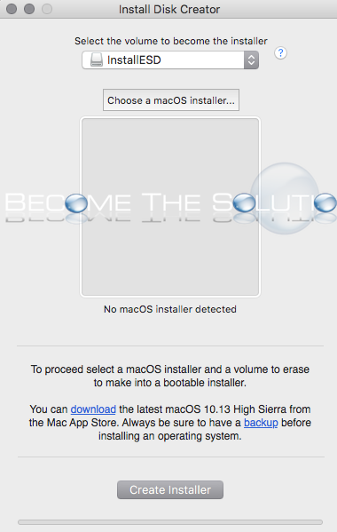 Mac os high sierra usb installer download windows 10
